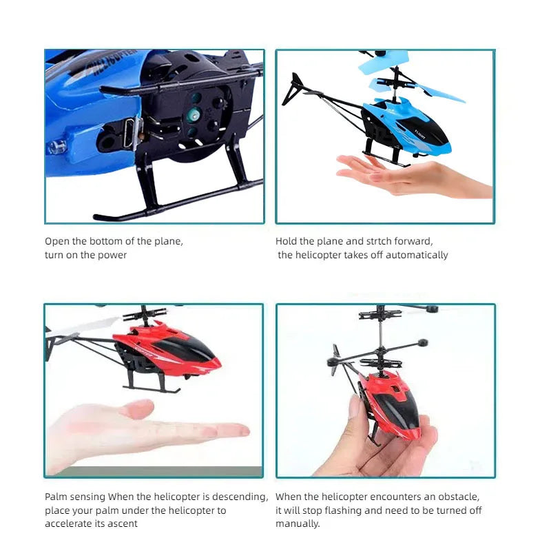 Rechargeable Mini RC Drone Remote Safe